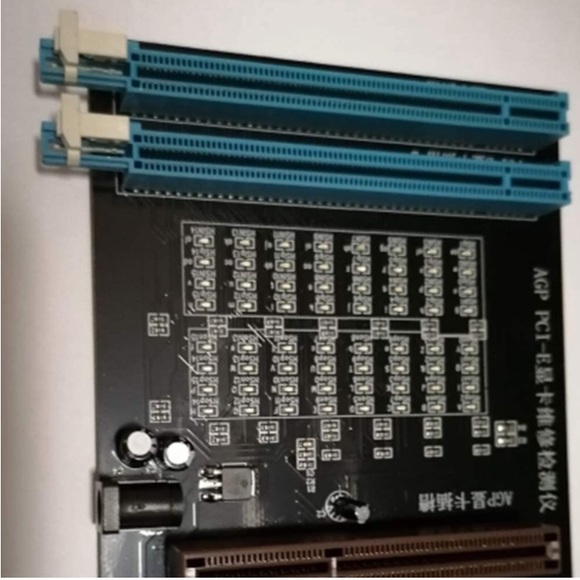 AGP PCI-E X16 -Purpose Display Video Card Checker Tester Card Diagnostic - Picture 6 of 9